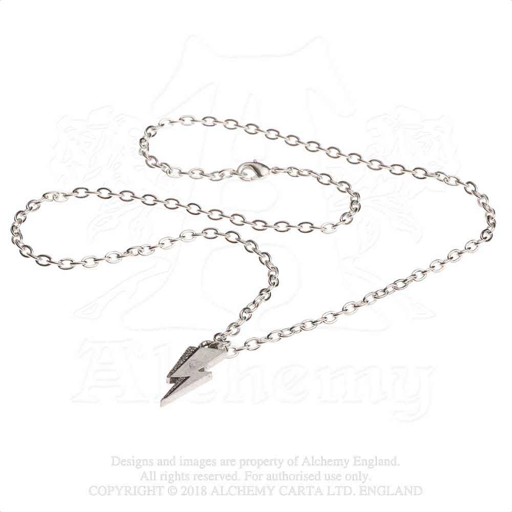 Alchemy David Bowie - Flash Halskette - Silberfarben